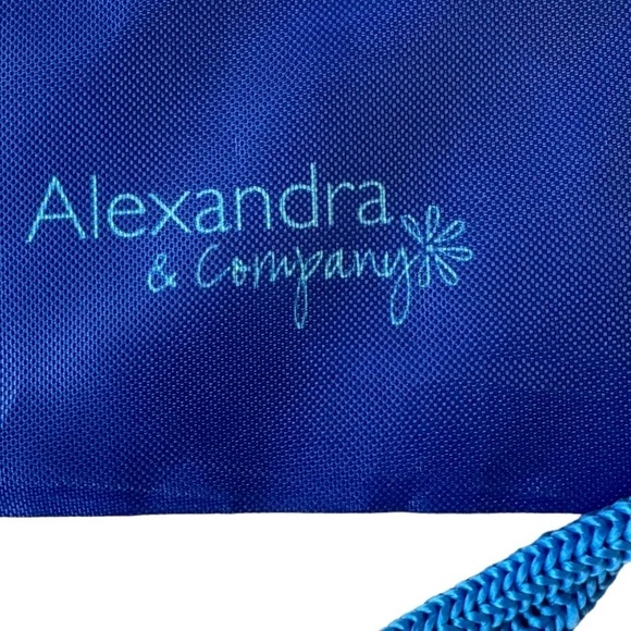 Kappa Kappa Gamma Drawstring Bag Blue by Alexandra & Company NWOT - Picture 8 of 8